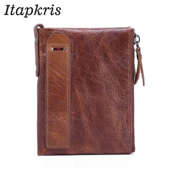 wallets crazy horse genuine leather men slim credit business card holder double zipper clutch purse portom carteira1, Red;black
wallets crazy horse genuine leather men slim credit business card holder double zipper clutch purse portom carteira1, Red;black