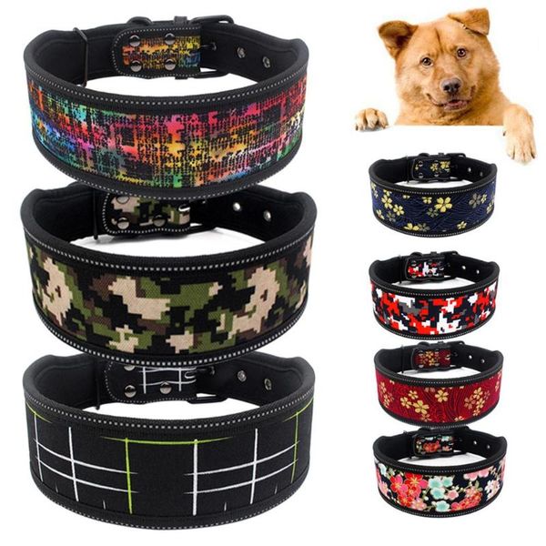 pet product cute dog collar flower line print reflective adjustable puppy soft neck strap collars & leashes
pet product cute dog collar flower line print reflective adjustable puppy soft neck strap collars & leashes
