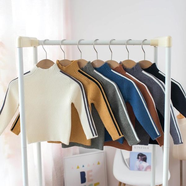 pullover 2021 autumn kids clothes striped sleeve sweater girls knitwear long casual children clothing toddler boy, Blue
pullover 2021 autumn kids clothes striped sleeve sweater girls knitwear long casual children clothing toddler boy, Blue