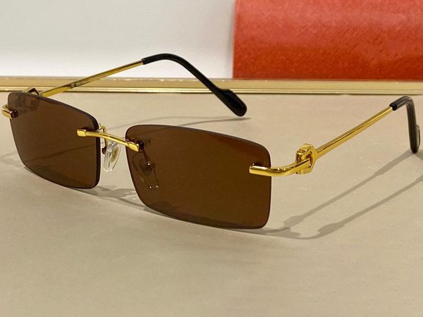 sunglasses for men and women summer style 00450 anti-ultraviolet retro plate metal frameless fashion eyeglasses random box, White;black
sunglasses for men and women summer style 00450 anti-ultraviolet retro plate metal frameless fashion eyeglasses random box, White;black