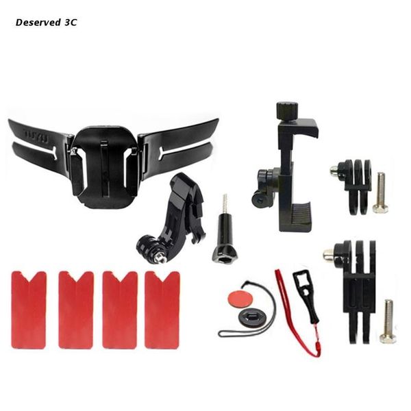 cell phone mounts & holders r9cb durable motorcycle helmet chin mount kits for go-pro action camera bases
cell phone mounts & holders r9cb durable motorcycle helmet chin mount kits for go-pro action camera bases