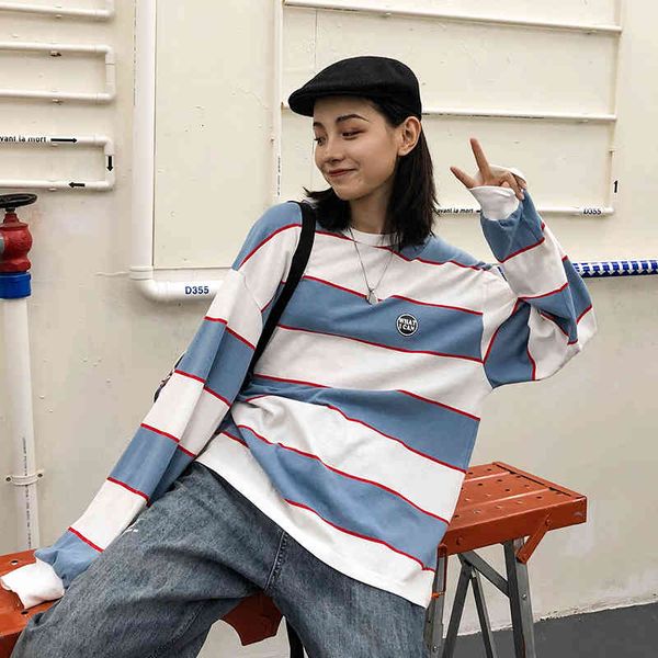 tee style autumn quality long sleeeve shirt men women retro shirts harajuku cotton lovers couple t, White;black
tee style autumn quality long sleeeve shirt men women retro shirts harajuku cotton lovers couple t, White;black