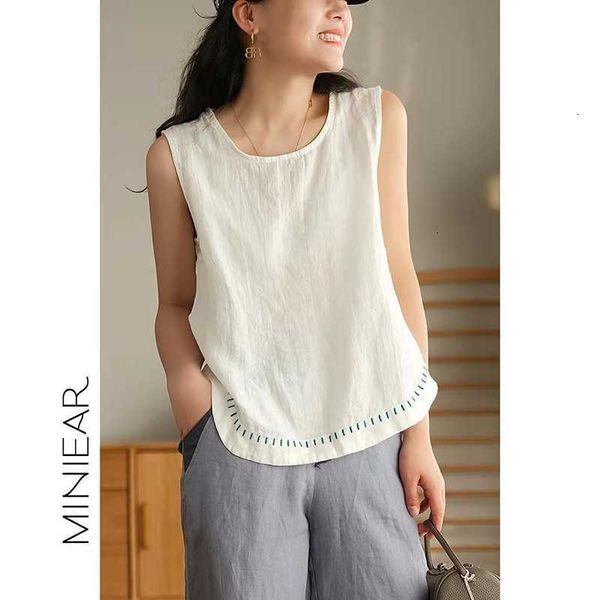 women's tanks & camis arrival summer women loose casual sleeveless o-neck all-matched cotton linen embroidery w155 mif9 pyzx, White
women's tanks & camis arrival summer women loose casual sleeveless o-neck all-matched cotton linen embroidery w155 mif9 pyzx, White