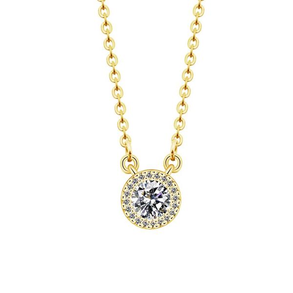 pendant necklaces classic round necklace for women vintage gold plating full circle cubic zircon luxury jewelry, Silver
pendant necklaces classic round necklace for women vintage gold plating full circle cubic zircon luxury jewelry, Silver