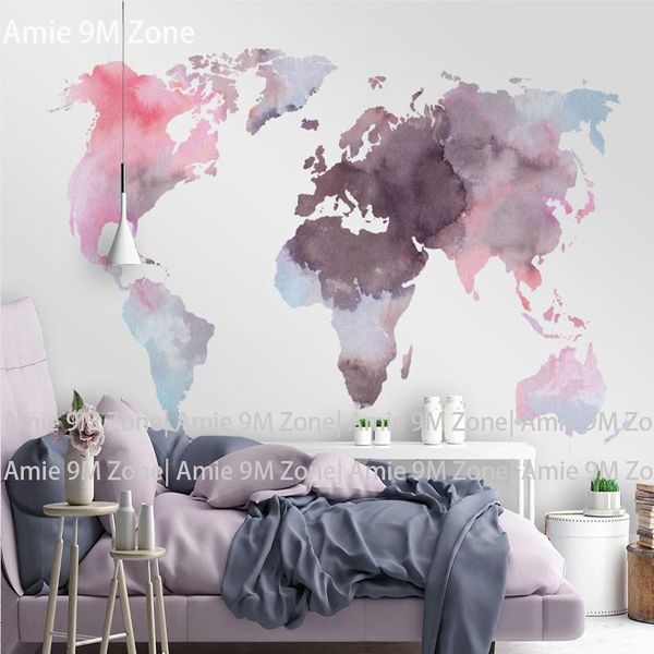 wallpapers amie 9m zone pink and grey map watercolor 3d wall paper mural on the wholesale for living room
wallpapers amie 9m zone pink and grey map watercolor 3d wall paper mural on the wholesale for living room