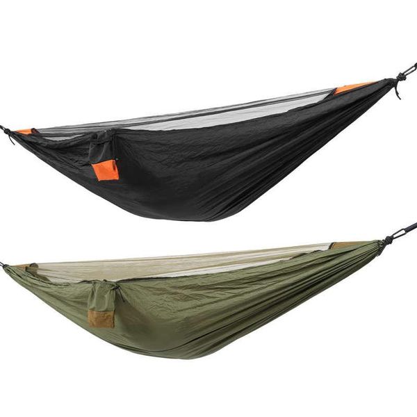 tents and shelters outdoor single hammock with anti-mosquito net portable sleeping camping bed swing 280x140cm hunting nylon
tents and shelters outdoor single hammock with anti-mosquito net portable sleeping camping bed swing 280x140cm hunting nylon