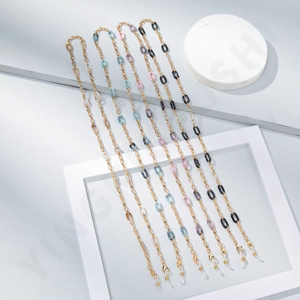 sunglasses frames fashion metal acrylic glasses chain for women gifls trendy eyewear reading hanging neck lanyard holders strap, Silver
sunglasses frames fashion metal acrylic glasses chain for women gifls trendy eyewear reading hanging neck lanyard holders strap, Silver