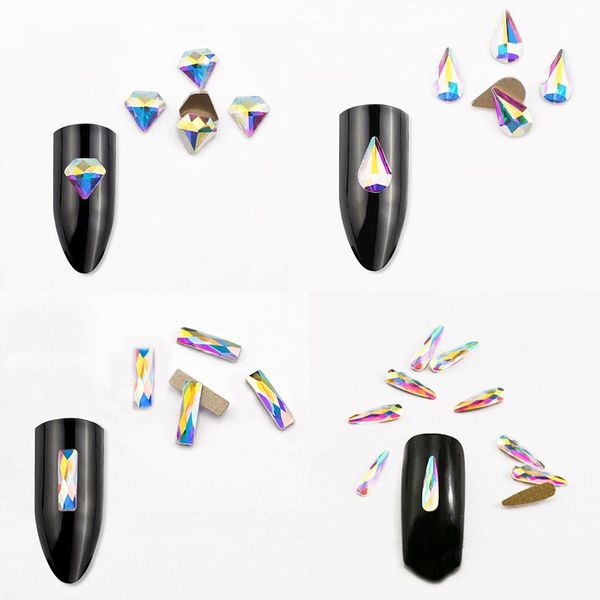 nail art decorations 100pcs/pack wholesale rhinestones flat crystal ab shaped teardrop rectangle glass stons for 3d nails decoration gel diy, Silver;gold
nail art decorations 100pcs/pack wholesale rhinestones flat crystal ab shaped teardrop rectangle glass stons for 3d nails decoration gel diy, Silver;gold