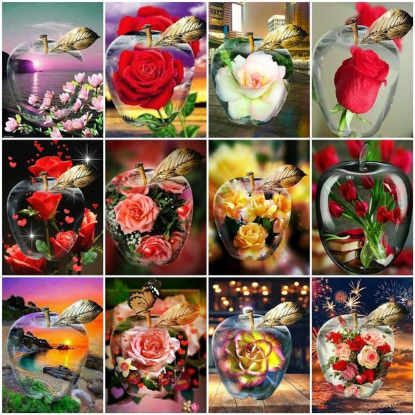 diamond painting huacan apple flower 5d diy embroidery mosaic landscape cross stitch wall decoration
diamond painting huacan apple flower 5d diy embroidery mosaic landscape cross stitch wall decoration