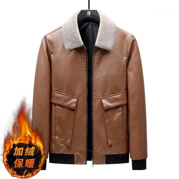 men's fur & faux boutique the mileage has kind of one male leather pu motorcycle jacket 1822 plus velvet - p85 add wool coat, Black
men's fur & faux boutique the mileage has kind of one male leather pu motorcycle jacket 1822 plus velvet - p85 add wool coat, Black