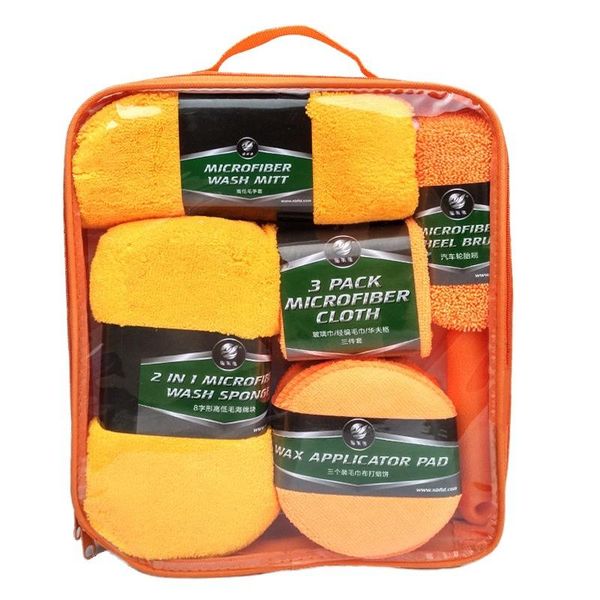 car wash cleaning kit 9 pieces shop supplies tools terry cloth sponge wax cake hub brush towel
car wash cleaning kit 9 pieces shop supplies tools terry cloth sponge wax cake hub brush towel