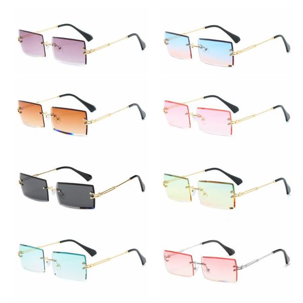outdoor eyewear 2021 man women's retro rectangle cycling rimless sunglasses gradient small square sun glasses summer uv400 shades party
outdoor eyewear 2021 man women's retro rectangle cycling rimless sunglasses gradient small square sun glasses summer uv400 shades party