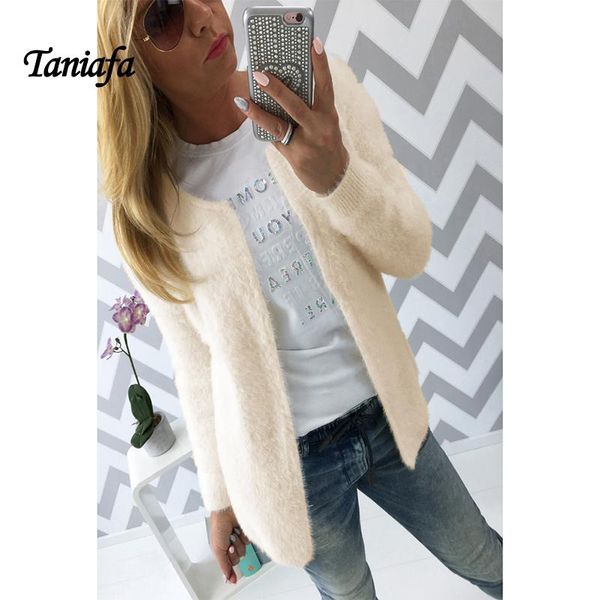 women's sweaters autumn and winter warm women fashion jacket coat oversized windbreaker long sleeve casual knitted sweater cardigan, White;black
women's sweaters autumn and winter warm women fashion jacket coat oversized windbreaker long sleeve casual knitted sweater cardigan, White;black