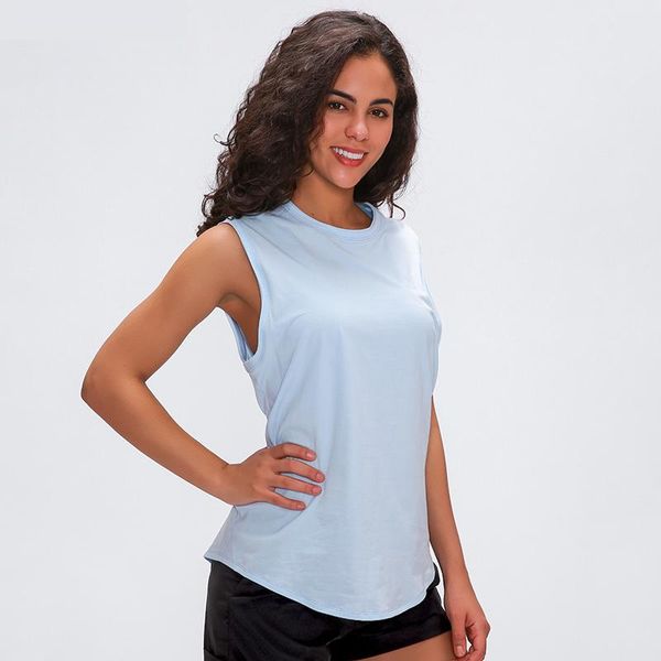 anti-sweat cotton plain workout yoga tank vest women hip-length loose fit running fitness gym sleeveless shirts outfit
anti-sweat cotton plain workout yoga tank vest women hip-length loose fit running fitness gym sleeveless shirts outfit