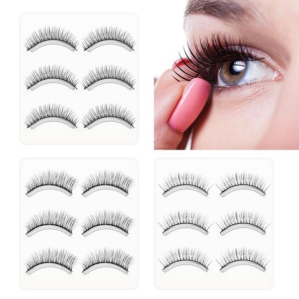 false eyelashes 3 pairs 3d fiber simulation elongated double cotton thread black stems natural realistic
false eyelashes 3 pairs 3d fiber simulation elongated double cotton thread black stems natural realistic
