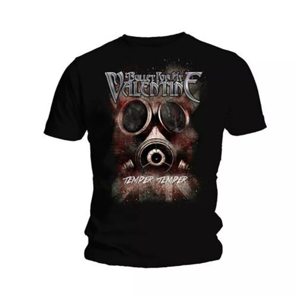 bullet for my valentine temper temper gas mask officiel t-shirt hommes unisexe, White;black
bullet for my valentine temper temper gas mask officiel t-shirt hommes unisexe, White;black