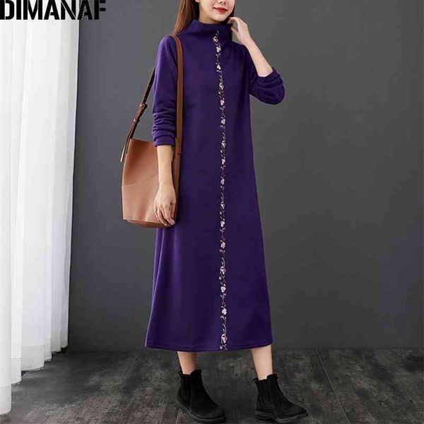 plus size women dress winter chinese style embroidery floral turtleneck elegant lady vestidos cotton knitting clothing 210531, Black;gray
plus size women dress winter chinese style embroidery floral turtleneck elegant lady vestidos cotton knitting clothing 210531, Black;gray