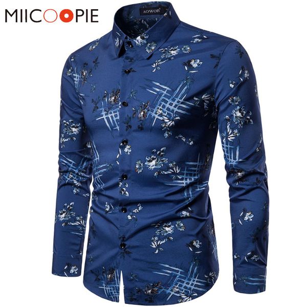 autumn men floral shirt vintage flower starlight printed hombre manga mens shirts casual slim fit streetwear kg-119, White;black
autumn men floral shirt vintage flower starlight printed hombre manga mens shirts casual slim fit streetwear kg-119, White;black
