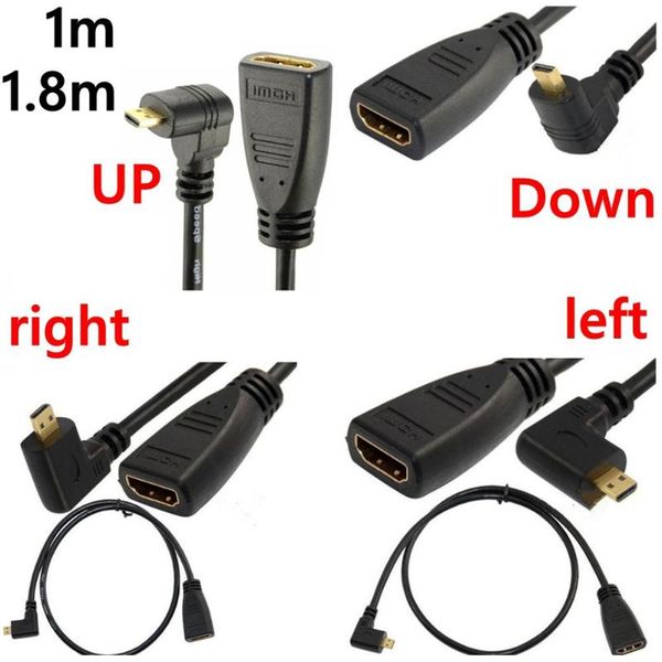 audio cables & connectors up down right left angled micro to male female adapter connector for hdtv type d cable angle
audio cables & connectors up down right left angled micro to male female adapter connector for hdtv type d cable angle