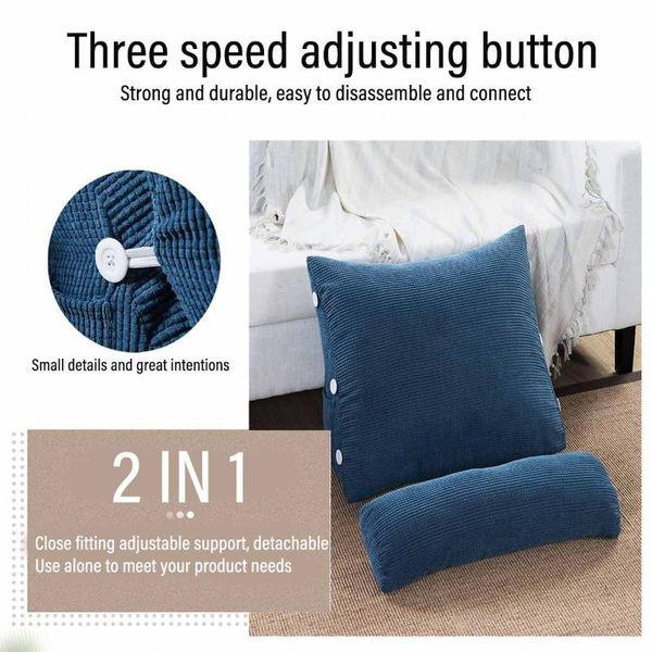 cushion/decorative pillow 45cm/60cm stereo couch bed triangular backrest waist cushion washable sofa rest household bedroom bedding flocking
cushion/decorative pillow 45cm/60cm stereo couch bed triangular backrest waist cushion washable sofa rest household bedroom bedding flocking
