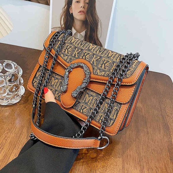 2021 summer bag female letter color contrast snakehead single shoulder messenger fashion chain net red same
2021 summer bag female letter color contrast snakehead single shoulder messenger fashion chain net red same