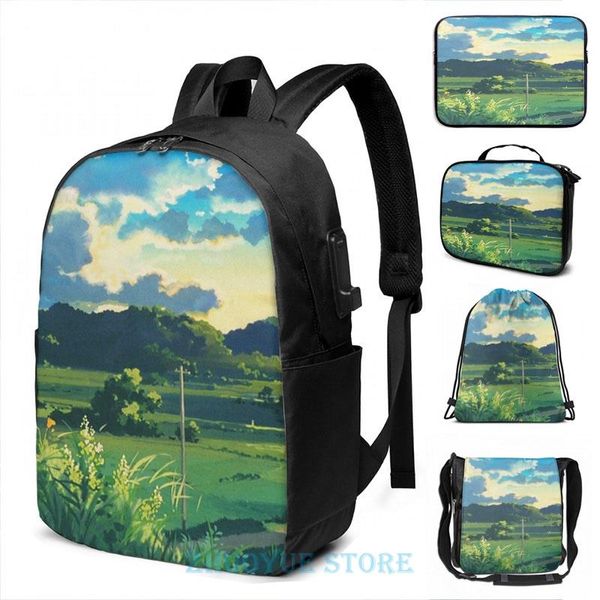 backpack funny graphic print totoro landscape usb charge men school bags women cosmetic bag travel laptop
backpack funny graphic print totoro landscape usb charge men school bags women cosmetic bag travel laptop