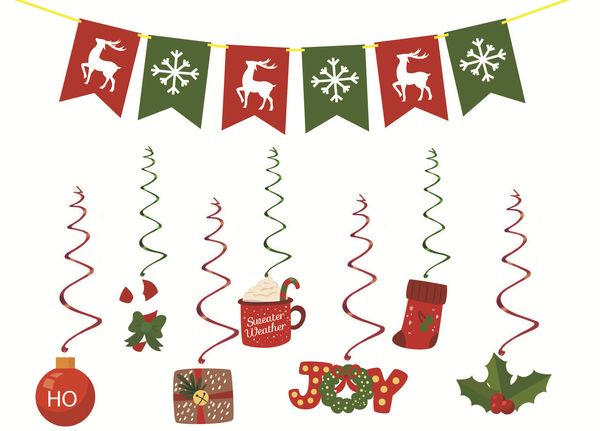 cross border party pendant decoration pvc spiral christmas party decoration
cross border party pendant decoration pvc spiral christmas party decoration
