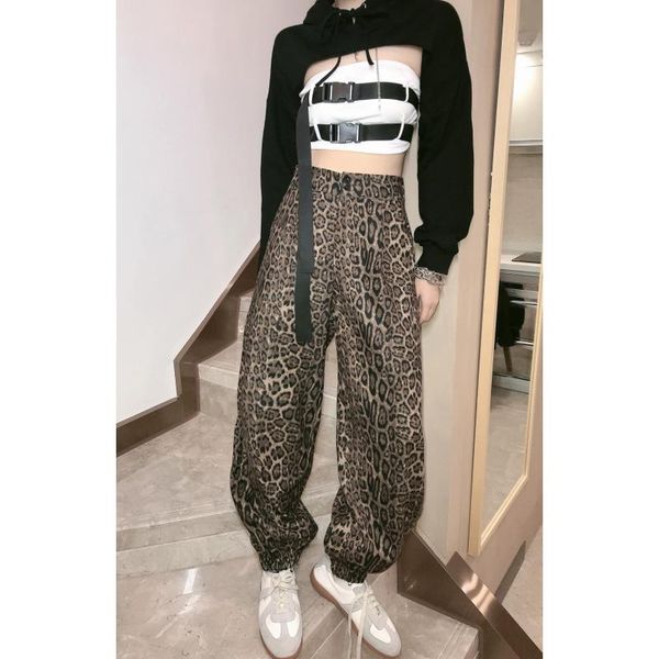 leopard print leggings women 2021 autumn high waist design harem pants chic straight casual trousers women's & capris, Black;white
leopard print leggings women 2021 autumn high waist design harem pants chic straight casual trousers women's & capris, Black;white