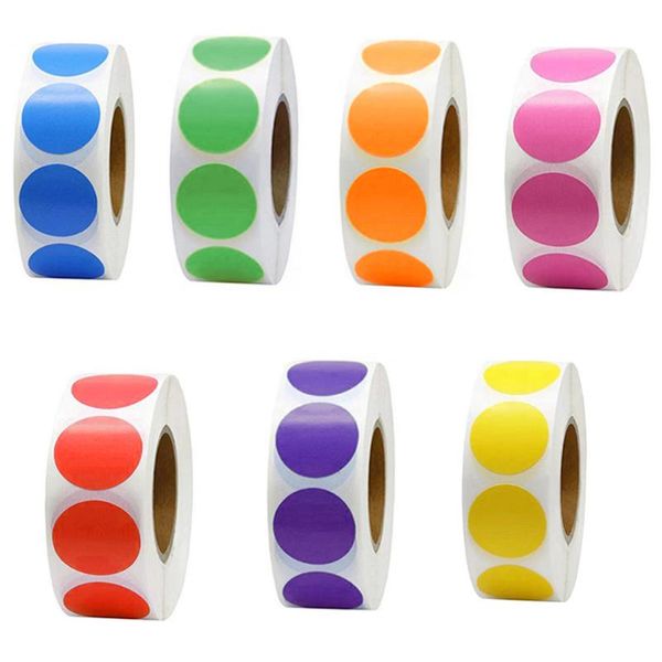 gift wrap 500pcs/roll solid round color stickers self-adhesive packaging assortment mark decorative label sticker for kids scrapbooking
gift wrap 500pcs/roll solid round color stickers self-adhesive packaging assortment mark decorative label sticker for kids scrapbooking