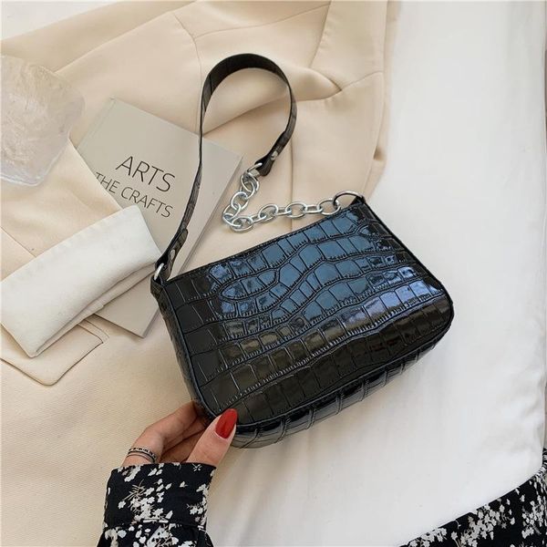 evening bags crocodile pattern handbags fashion pu leather women's shoulder bag 2021 luxury texture chain lock messenger wholesale
evening bags crocodile pattern handbags fashion pu leather women's shoulder bag 2021 luxury texture chain lock messenger wholesale