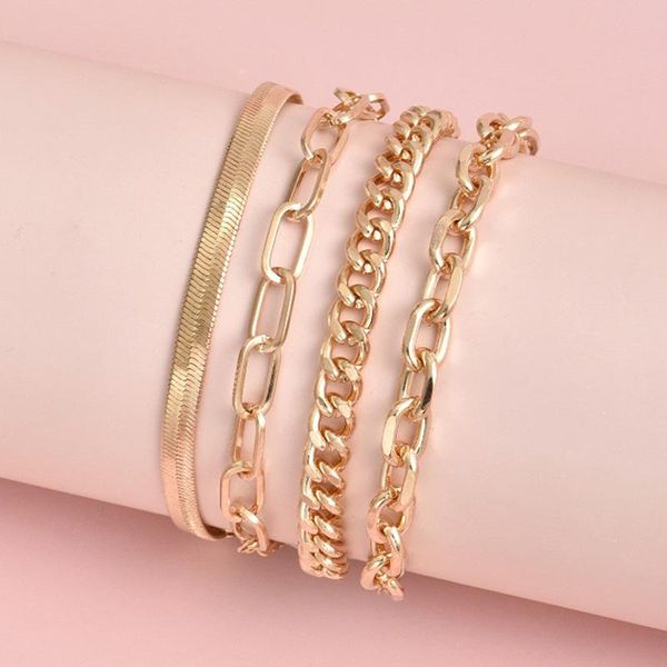 link, chain multilayer bracelets women snake simple jewellery bracelet fashion hand made bohemia gold color zinc alloy armband, Black
link, chain multilayer bracelets women snake simple jewellery bracelet fashion hand made bohemia gold color zinc alloy armband, Black