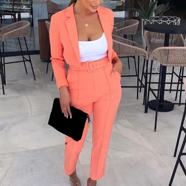 women's suits & blazers women crop and straight pants office sets two piece notched nice tide fashion solid fluorescence blazer outfits, White;black
women's suits & blazers women crop and straight pants office sets two piece notched nice tide fashion solid fluorescence blazer outfits, White;black