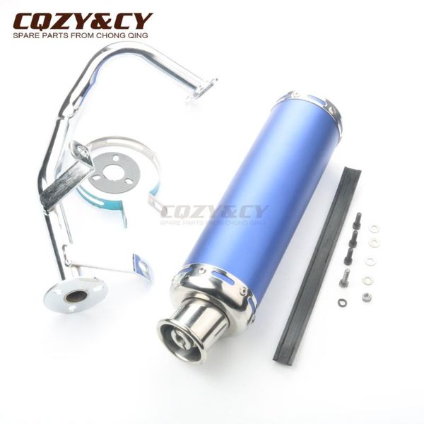 motorcycle exhaust system scooter high performance pipe for tank sporty 50 urban gy6 50cc 4 stroke 
motorcycle exhaust system scooter high performance pipe for tank sporty 50 urban gy6 50cc 4 stroke