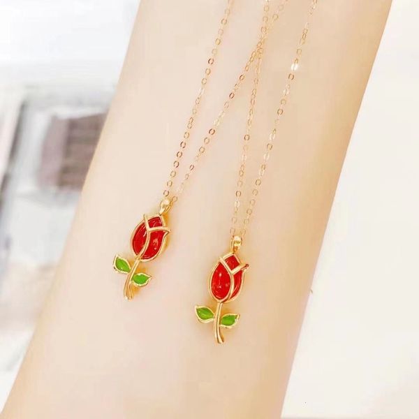 hitana 18k gold tanabata valentine's day rose pendant au750 rose necklace color k gold gift, White
hitana 18k gold tanabata valentine's day rose pendant au750 rose necklace color k gold gift, White
