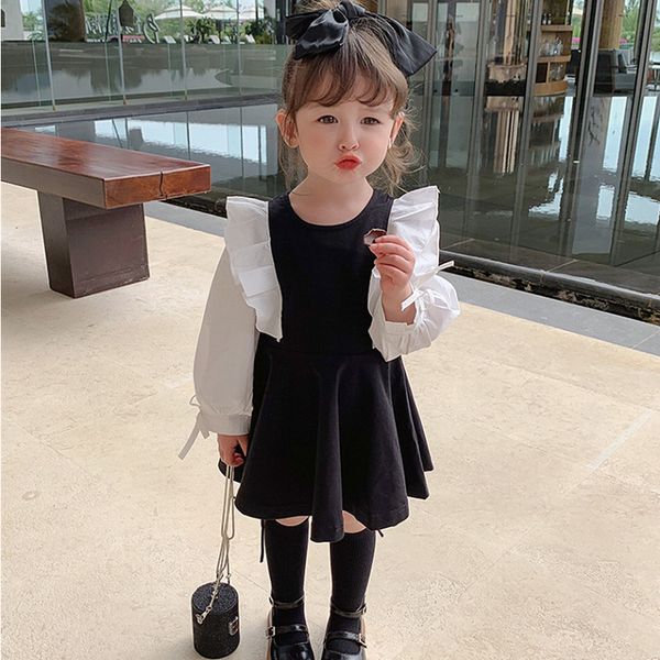 kids long sleeve dress for girls 2021 spring ruffles party tutu dress children cotton clothing ropa de nia, White
kids long sleeve dress for girls 2021 spring ruffles party tutu dress children cotton clothing ropa de nia, White