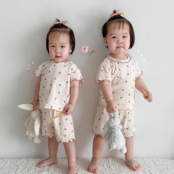 clothing sets 2021 baby summer suit girls round neck printed casual cotton two-piece kids boutique wholesale, White
clothing sets 2021 baby summer suit girls round neck printed casual cotton two-piece kids boutique wholesale, White