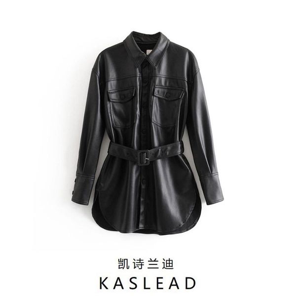 women's leather & faux european and american style imitation jacket coat winter women autumn, Black
women's leather & faux european and american style imitation jacket coat winter women autumn, Black
