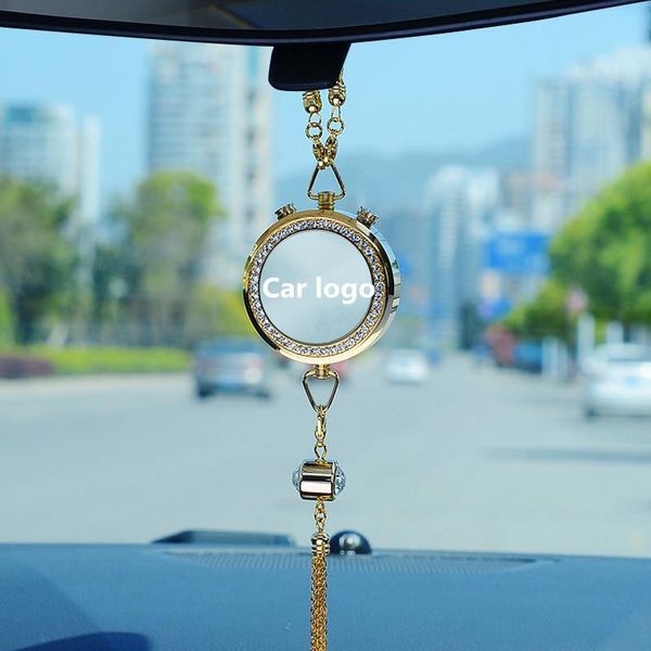 car logo air freshener diffuser frame scene rearview mirror pendant simulation diamond double sided for with gift box
car logo air freshener diffuser frame scene rearview mirror pendant simulation diamond double sided for with gift box