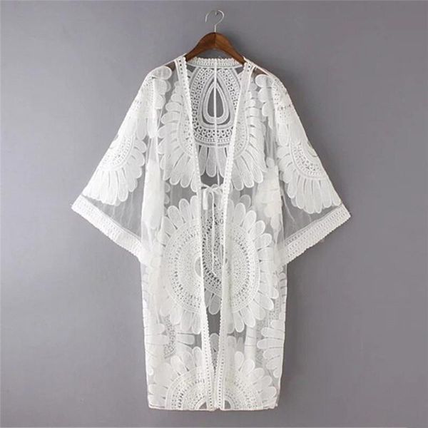 swimsuit bikini cover-up beach dress women summer lace hollow crochet cover up white tunic shirt women's swimwear, White;black
swimsuit bikini cover-up beach dress women summer lace hollow crochet cover up white tunic shirt women's swimwear, White;black