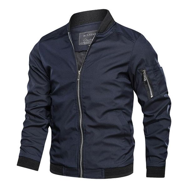 men's jackets pilot bomber jacket men stand collar zipper outwear oversized solid coat motorcycle military windbreakers windproof army, Black;brown
men's jackets pilot bomber jacket men stand collar zipper outwear oversized solid coat motorcycle military windbreakers windproof army, Black;brown