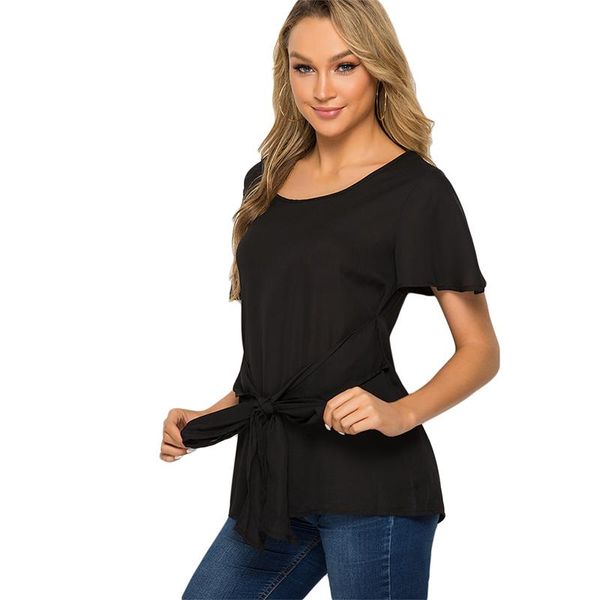 bow blouse summer short sleeve women chiffon casual shirts thin blusas solid ladies clothes china women's blouses &, White
bow blouse summer short sleeve women chiffon casual shirts thin blusas solid ladies clothes china women's blouses &, White