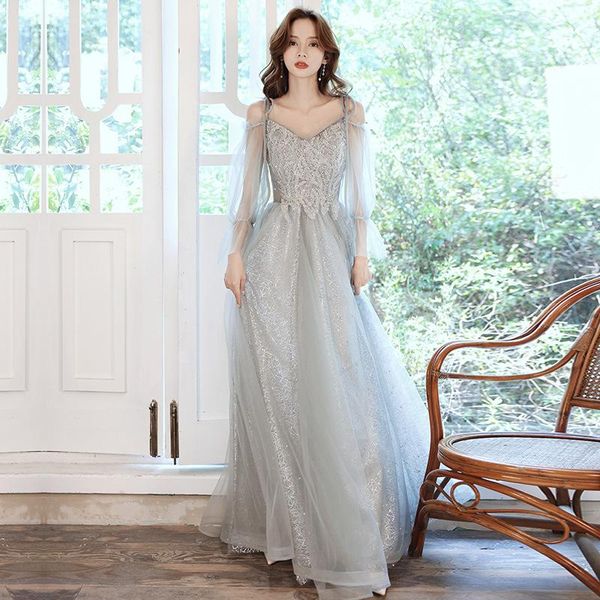 grey spaghetti strap long formal evening dresses vestidos plus size 3xl women elegant fashion sequin a-line party gowns ethnic clothing, Red
grey spaghetti strap long formal evening dresses vestidos plus size 3xl women elegant fashion sequin a-line party gowns ethnic clothing, Red