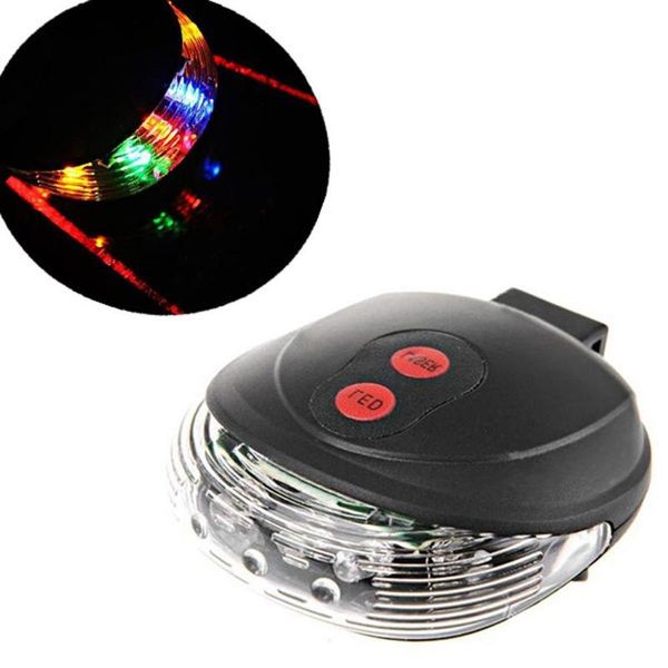 bike lights bicycle 5 led laser cycling light 20-36mm 7 flashing modes beam rear tail
bike lights bicycle 5 led laser cycling light 20-36mm 7 flashing modes beam rear tail