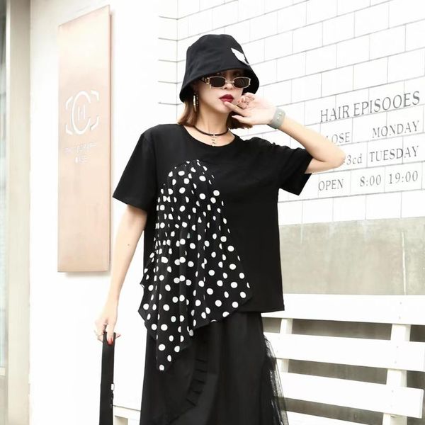 irregular patchwork ruffles t shirt women clothes 2021 summer fashion loose casual pullover short sleeve tee women's t-shirt, White
irregular patchwork ruffles t shirt women clothes 2021 summer fashion loose casual pullover short sleeve tee women's t-shirt, White