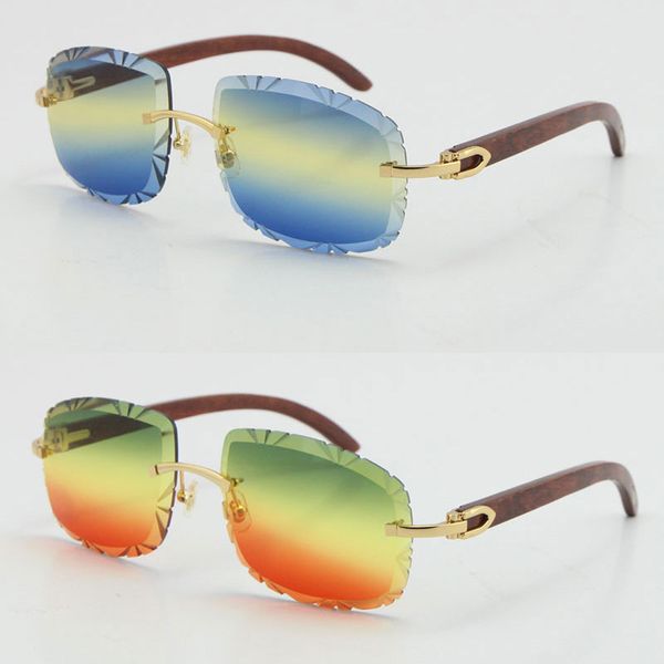 rimless wood whole carved lens vintage limited wooden sunglasses women trimming len 18k gold metal frame sun glasses br, White;black
rimless wood whole carved lens vintage limited wooden sunglasses women trimming len 18k gold metal frame sun glasses br, White;black
