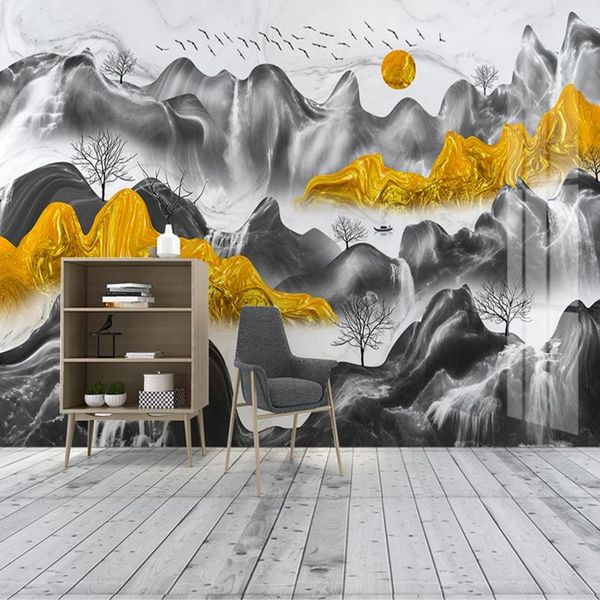 wallpapers 3d wallpaper stickers white mountain mural wall water golden landscape pvc decor
wallpapers 3d wallpaper stickers white mountain mural wall water golden landscape pvc decor
