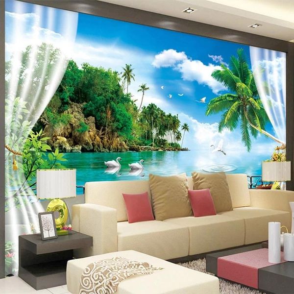 wallpapers custom size murals window nature landscape po wallpaper self adhesive living room tv background wall eco-friendly waterproof
wallpapers custom size murals window nature landscape po wallpaper self adhesive living room tv background wall eco-friendly waterproof