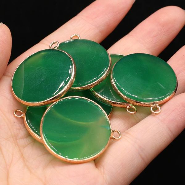 charms selling product natural stone semi-precious round malay jade exquisite pendant for making diy necklace accessories, Bronze;silver
charms selling product natural stone semi-precious round malay jade exquisite pendant for making diy necklace accessories, Bronze;silver