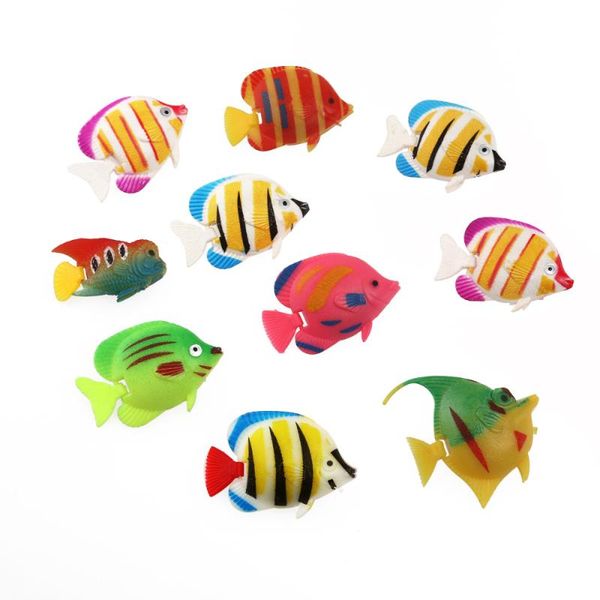 decorations 10pcs lifelike artificial fishes fake ornament decoration pography props for aquarium fish tank (random color 
decorations 10pcs lifelike artificial fishes fake ornament decoration pography props for aquarium fish tank (random color
