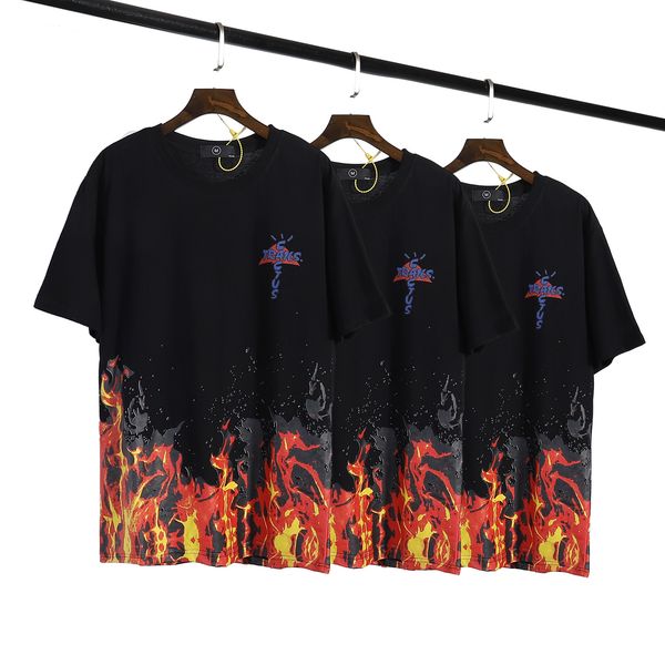 summer trendy travis scott mens t shirts 21ss flame printing men and women couples casual designer short sleeve loose t-shirt, White;black
summer trendy travis scott mens t shirts 21ss flame printing men and women couples casual designer short sleeve loose t-shirt, White;black